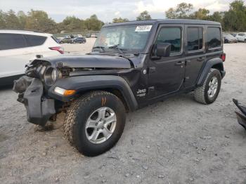  Salvage Jeep Wrangler