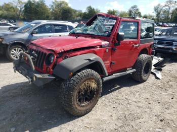  Salvage Jeep Wrangler