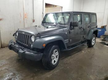  Salvage Jeep Wrangler