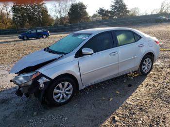  Salvage Toyota Corolla