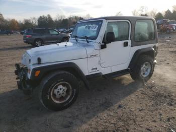  Salvage Jeep Wrangler