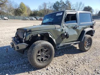  Salvage Jeep Wrangler