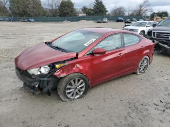  Salvage Hyundai ELANTRA