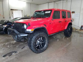  Salvage Jeep Wrangler