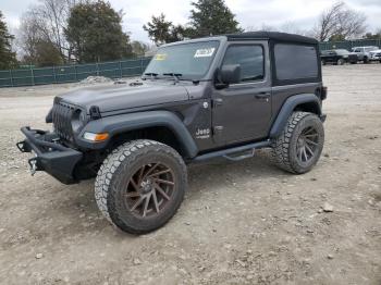  Salvage Jeep Wrangler