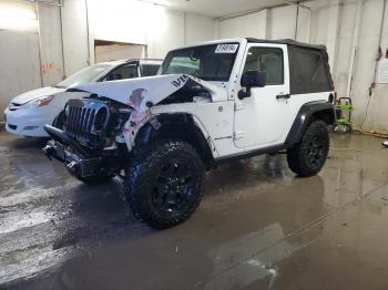  Salvage Jeep Wrangler