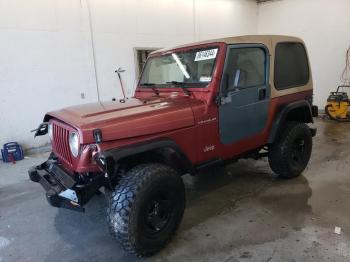  Salvage Jeep Wrangler