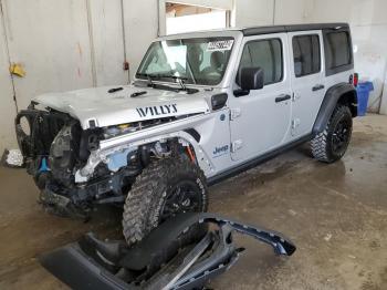  Salvage Jeep Wrangler