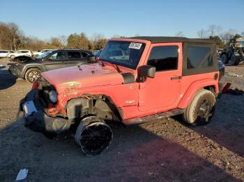  Salvage Jeep Wrangler