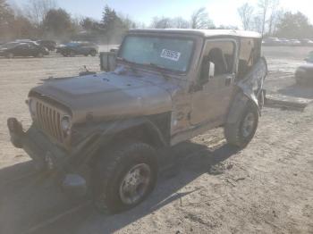  Salvage Jeep Wrangler