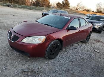  Salvage Pontiac G6