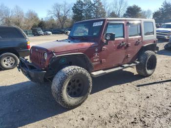  Salvage Jeep Wrangler