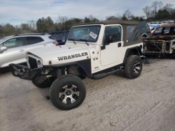  Salvage Jeep Wrangler