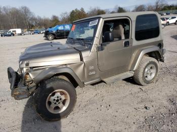  Salvage Jeep Wrangler