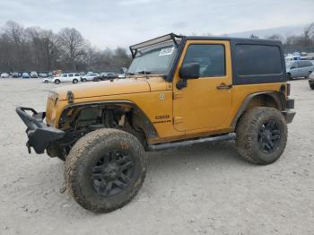  Salvage Jeep Wrangler