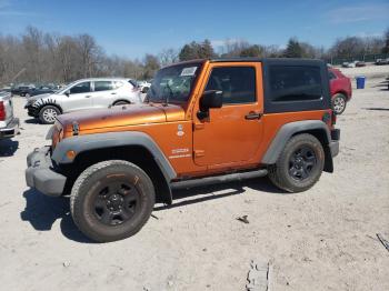  Salvage Jeep Wrangler