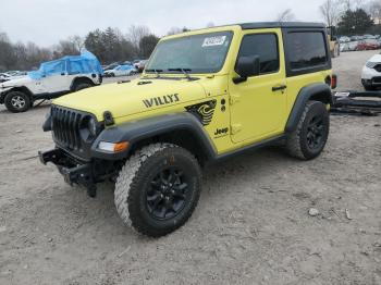  Salvage Jeep Wrangler