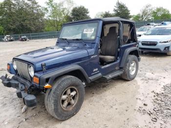  Salvage Jeep Wrangler