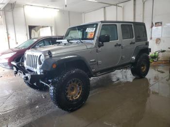  Salvage Jeep Wrangler
