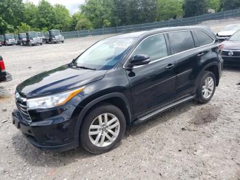  Salvage Toyota Highlander