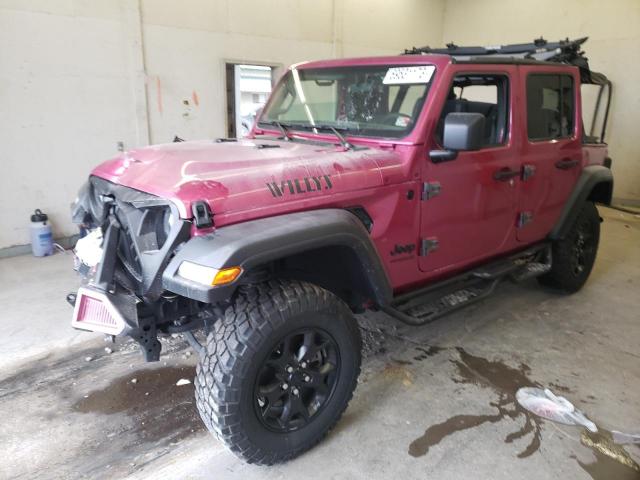  Salvage Jeep Wrangler