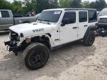  Salvage Jeep Wrangler