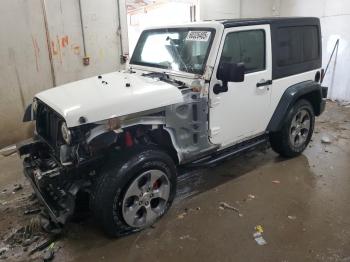  Salvage Jeep Wrangler