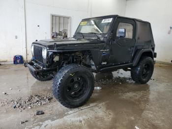  Salvage Jeep Wrangler