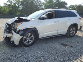  Salvage Toyota Highlander