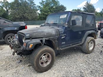  Salvage Jeep Wrangler