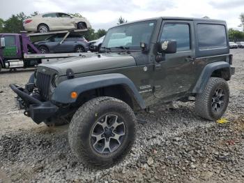  Salvage Jeep Wrangler