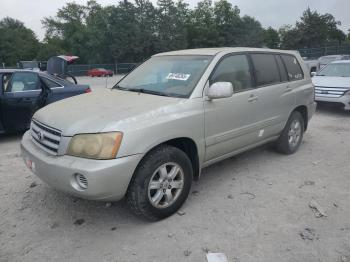  Salvage Toyota Highlander