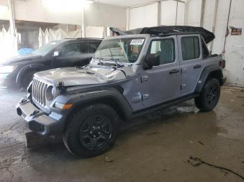  Salvage Jeep Wrangler