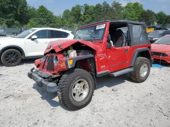  Salvage Jeep Wrangler