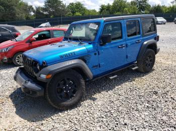  Salvage Jeep Wrangler
