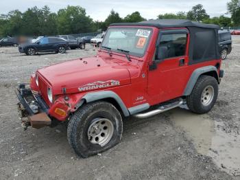 Salvage Jeep Wrangler