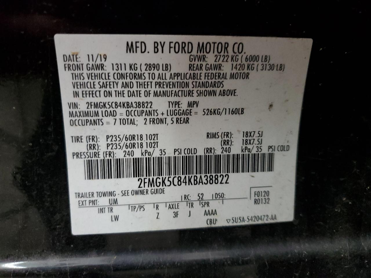 Ford Flex Sel Image 11
