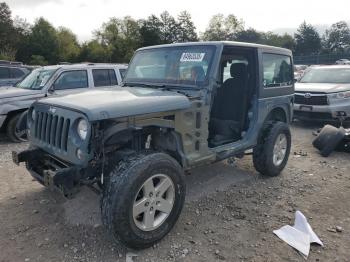  Salvage Jeep Wrangler
