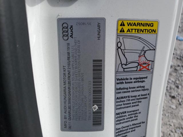 Audi TT Prestige Image 12