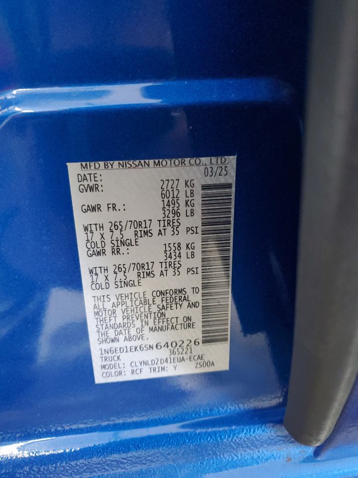 Nissan Frontier S Image 3