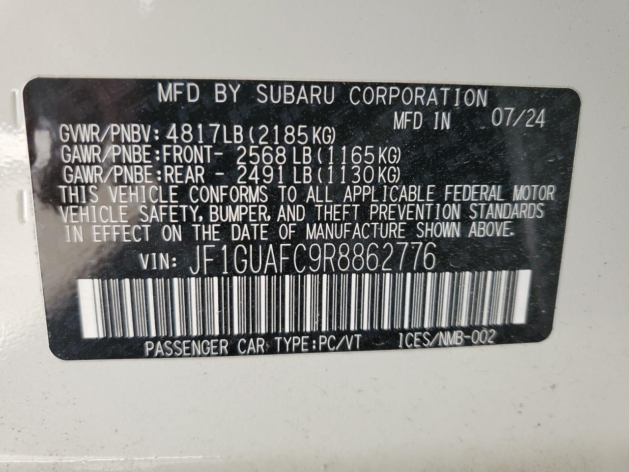 Subaru Impreza Sport Image 11