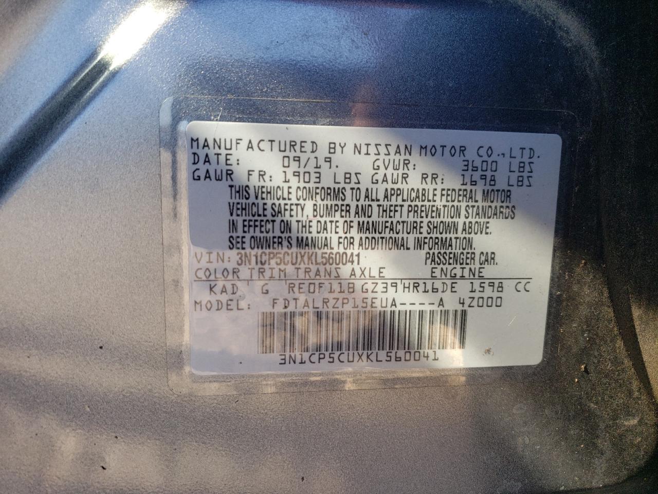 Nissan Kicks S Image 8