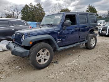  Salvage Jeep Wrangler