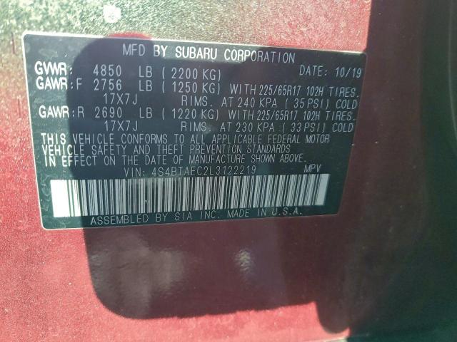 Subaru Outback Premium Image 11