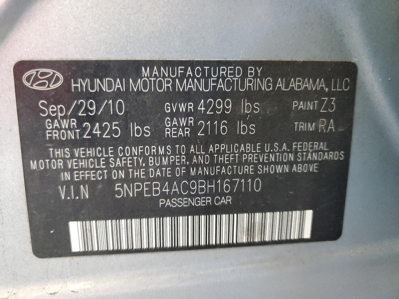 Hyundai SONATA Gls Image 13