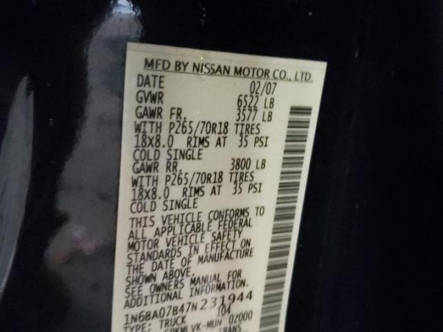 Nissan Titan Xe Image 13