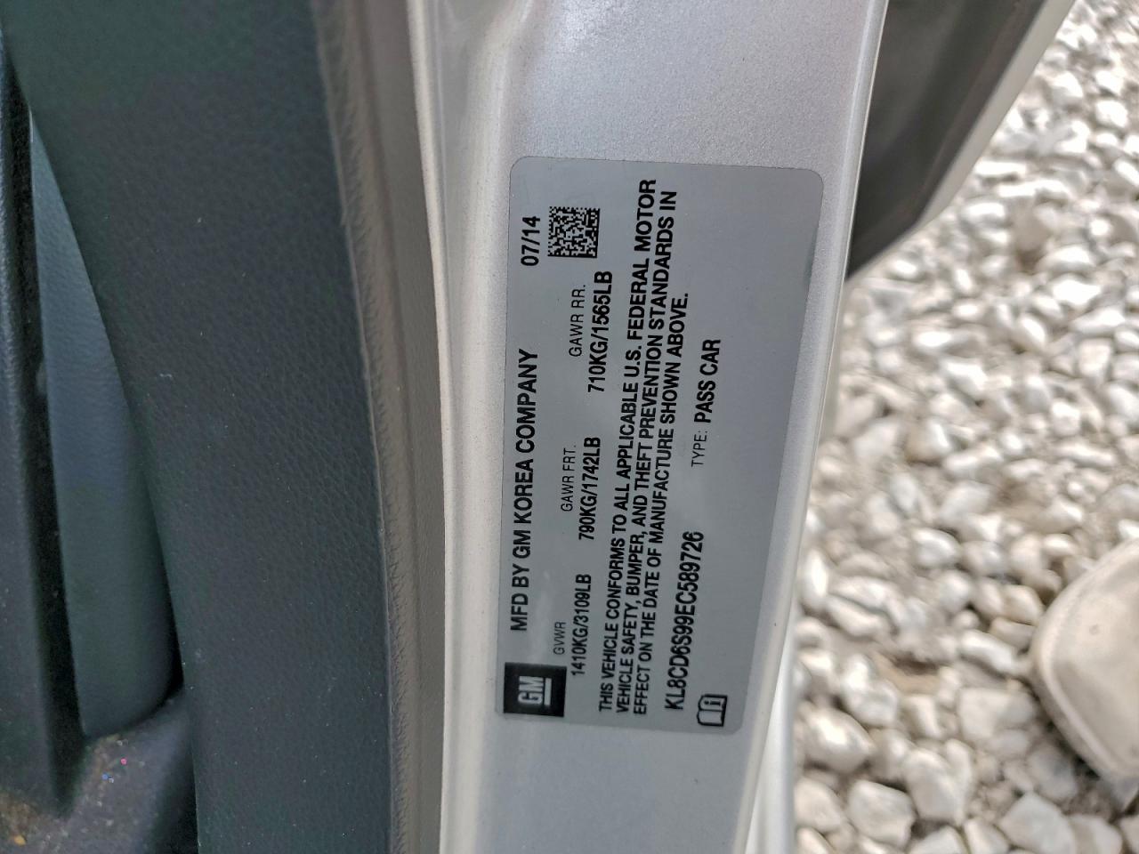 Chevrolet Spark 1lt Image 9