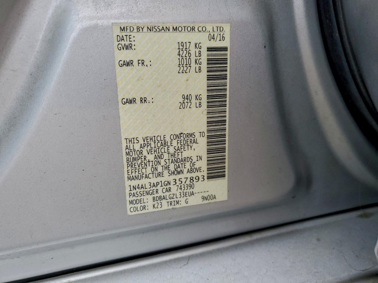 Nissan Altima 2.5 Image 6