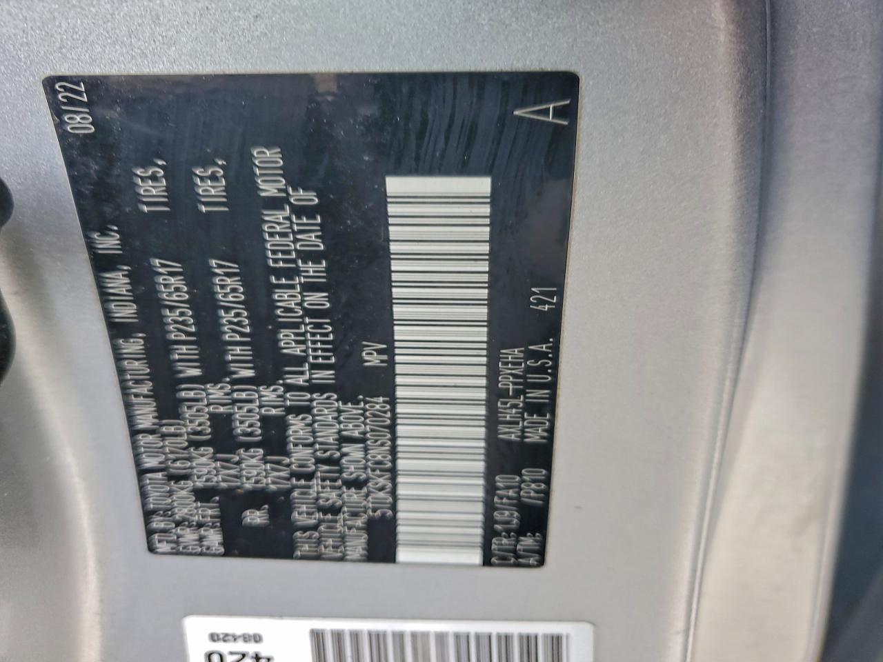 Toyota Sienna Le Image 11