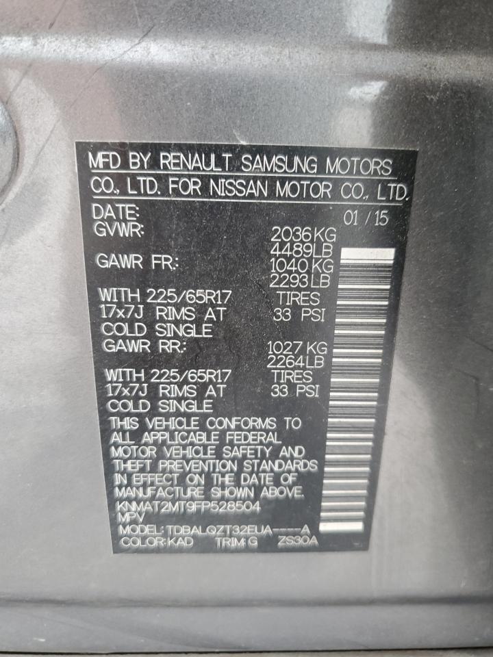 Nissan Rogue S Image 10